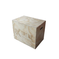 Xtreme Houten Plyo Box 3-in-1 - 50 x 60 x 75 cm - xtremefitnessstore