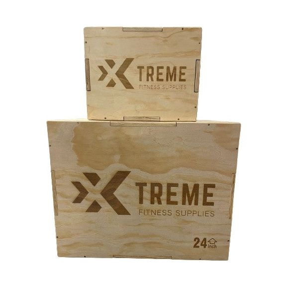 Xtreme Houten Plyo Box 3-in-1 set klein & groot - xtremefitnessstore