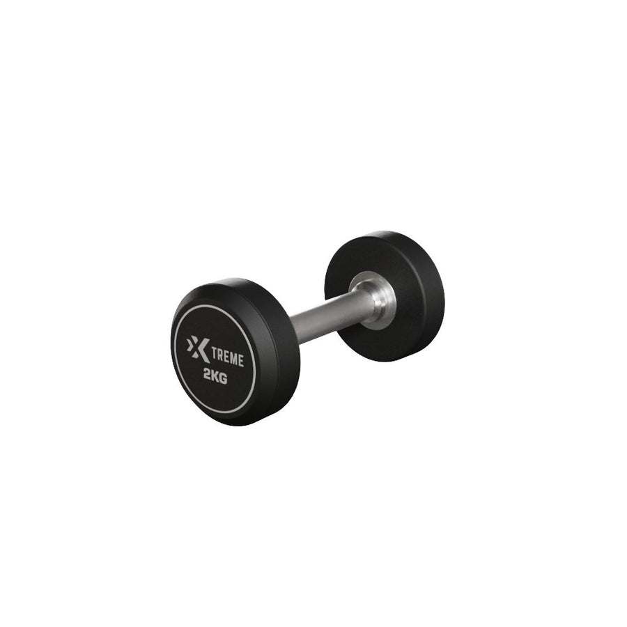 Xtreme Fitness Rubber Dumbbell 2kg (set)