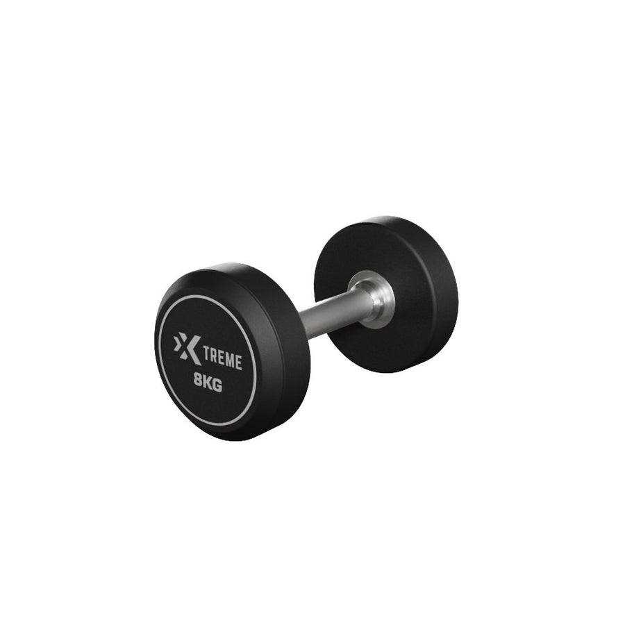 Xtreme Fitness Rubber Dumbbell 8kg (set)